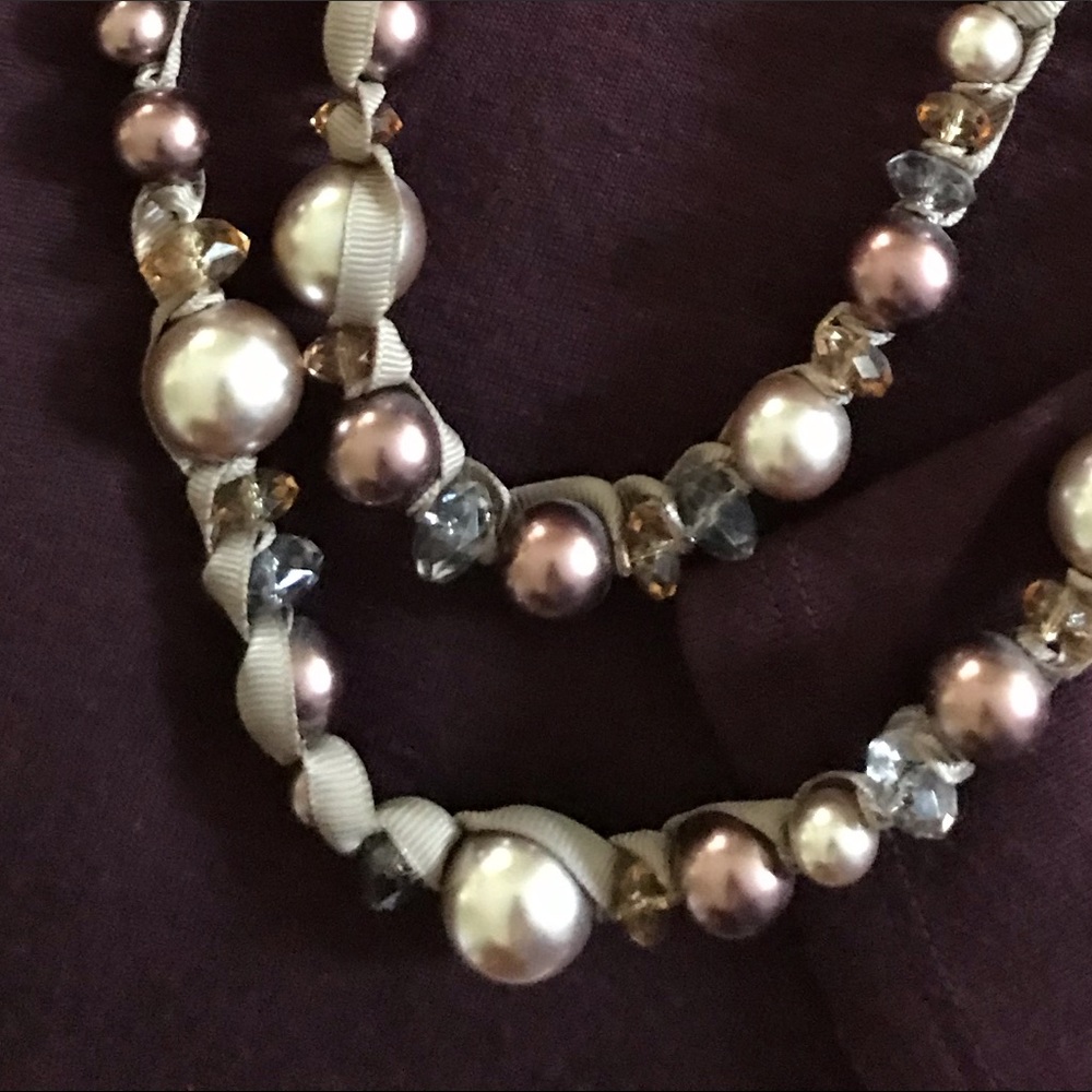 Double string necklace - Picture 2 of 2